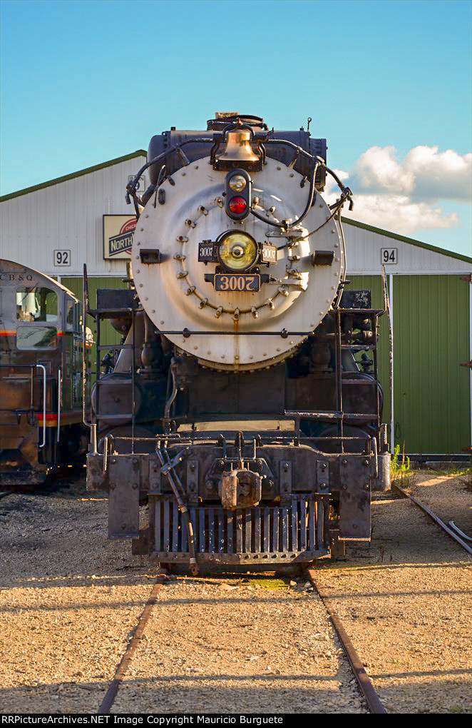 Chicago Burlington & Quincy 4-6-4 Steam Locomotive